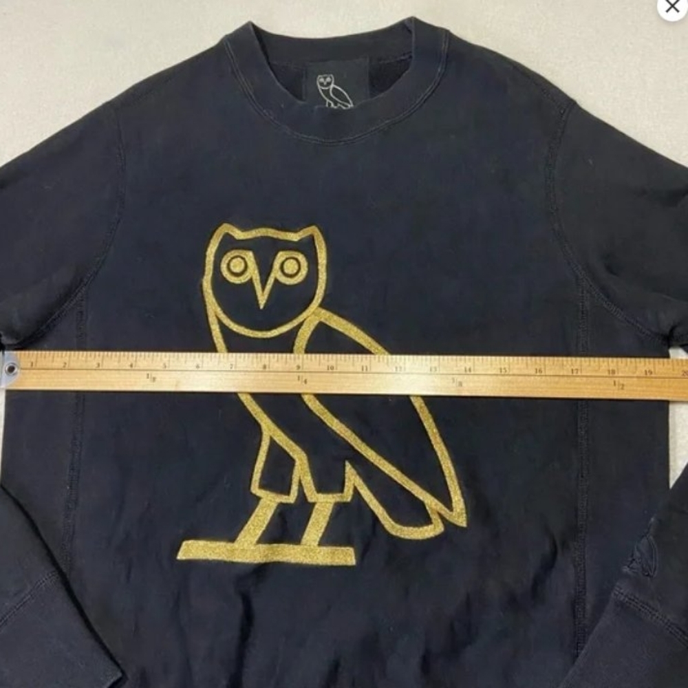 OVO October's Very Own XS Embroidered Owl Crewneck - Picture 9 of 10